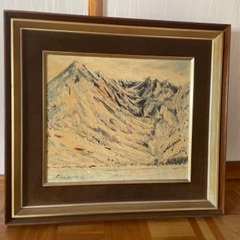 Hand painting with beautiful frame