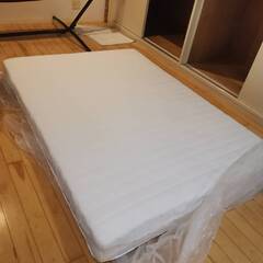 【ほぼ新品◎】布団付きダブルサイズのベッド