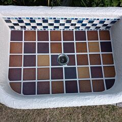 ガーデン用シンクB(屋外用流し台)