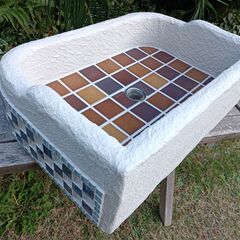 ガーデン用シンクB(屋外用流し台)