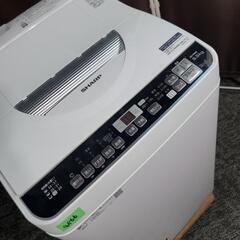 🙇‍♂️h051216売約済み❌4866‼️配送設置は無料🙌‼️冬も安心の乾燥機能つき✨SHARP 5.5kg/3.5kg 洗濯機