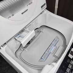 🙇‍♂️h051216売約済み❌4866‼️配送設置は無料🙌‼️冬も安心の乾燥機能つき✨SHARP 5.5kg/3.5kg 洗濯機