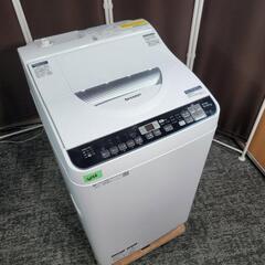 🙇‍♂️h051216売約済み❌4866‼️配送設置は無料🙌‼️冬も安心の乾燥機能つき✨SHARP 5.5kg/3.5kg 洗濯機