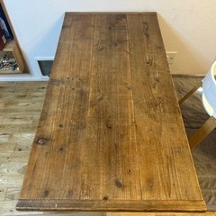 古材テーブル