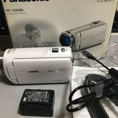 Panasonicビデオカメラ　HC-V360M ノークレームノーリターン