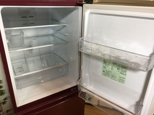 【愛品館八千代店】保証充実AQUA　2022年製168L　2ﾄﾞｱ冷凍冷蔵庫AQR-17MBK