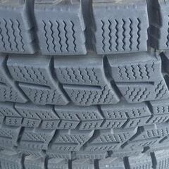 タイヤ代工賃全部込み！205／70R15 ダンロップ WM SJ8 スタッドレスタイヤ4本セット