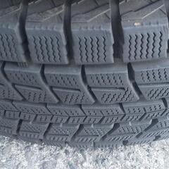 タイヤ代工賃全部込み！205／70R15 ダンロップ WM SJ8 スタッドレスタイヤ4本セット