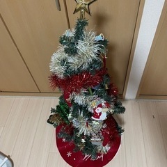 ニトリ製 クリスマスツリー デコレーションツリー LED・オーナ...