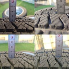 17inchアルミ＆225/45R17 スタッドレスタイヤ(中古)4本セット