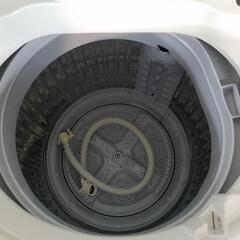 【極上品】シャープ全自動洗濯機 6.0kg ES-GE6FJ 2021年製 穴なし槽 自動槽洗い ほぐし運転 風乾燥 Low＆コンパクトBODY 