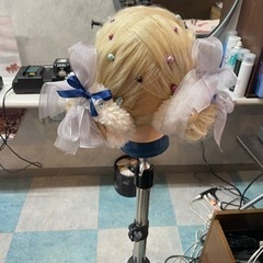 ヘアセット×ハンドメイドアクセサリー