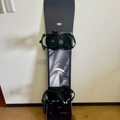 21-22 FNTC TNT C スノーボード ＆ DRAKE ドレイク KING ビンディング  2点セット