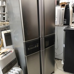 2006年製 SHARP 大容量501L 6ドア冷蔵庫 SJ-H...