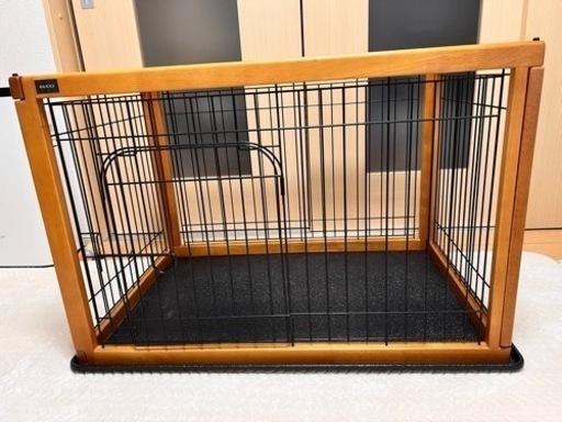 犬　ゲージ　木製　値下げしました！