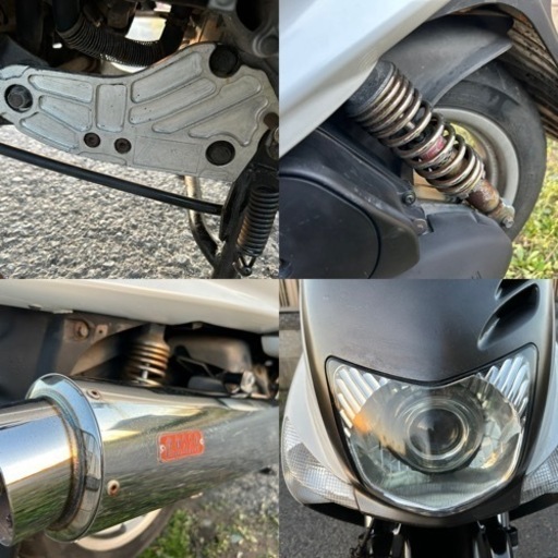 マジェスティ125カスタム車両社外パーツ多数^_^現状にて格安売りです マジェスティ125カスタム車両社外パーツ多数^_^現状にて格安売りです