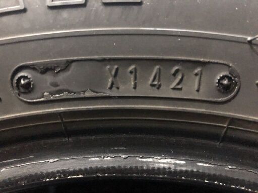GOODYEAR ICENAVI7 175/70R14 14インチ スタッドレス 4本 21年製 バリ