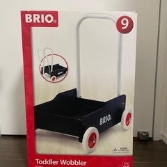 BRIO (ブリオ) 手押し車 ブラック [ 木製 おもちゃ ] 