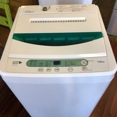 福岡市内配送設置無料 ヤマダ電機オリジナル 全自動電気洗濯機 (4.5kg)