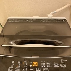 洗濯機　使用歴1年未満　最終値下げ　25,000円⇨5,000円