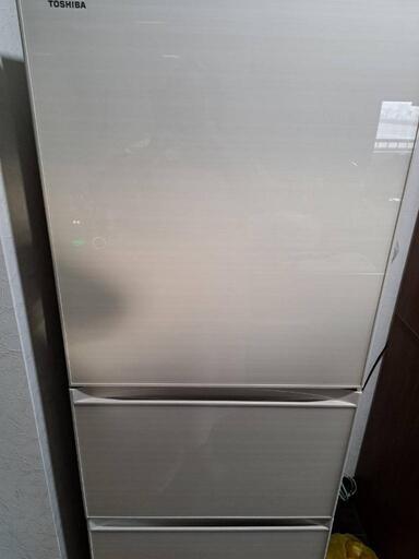 大幅値下げ】23日まで 東芝 330L VEGETA GR-M33SXV 冷蔵庫 - 冷蔵庫