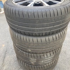 タイヤホイール付　215/50 R17 ４本セット　引き取り