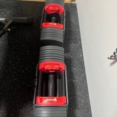 可変式ダンベル40キロ2個、トレーニングベンチ、トレーニングマット3点セット