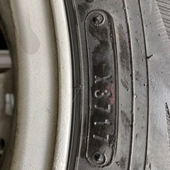 ダンロップ　WINTERMAX ハイエース　バリ溝