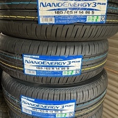 安心国産スタンダードタイヤ　185/65R14 4本