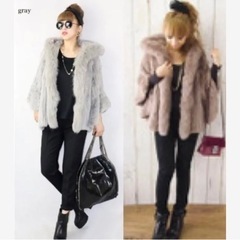 【定価14万→3万円台‼️】GRACE CONTINENTAL フードファーフリルコート 定価14万→3万円台‼️】GRACE CONTINENTAL フードファーフリルコート