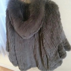 【定価14万→3万円台‼️】GRACE CONTINENTAL フードファーフリルコート 定価14万→3万円台‼️】GRACE CONTINENTAL フードファーフリルコート