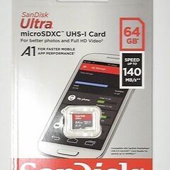 マイクロＳＤカード microSDXC 64GB 140MB/s...