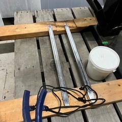 ★タイヤチェンジャーセット★タイヤレバー★ビートクリーム★必要付属品あげます。