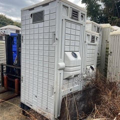 仮設トイレ　HR型汲取式　簡易水洗