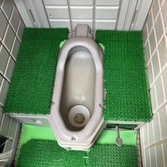 仮設トイレ　HR型汲取式　簡易水洗