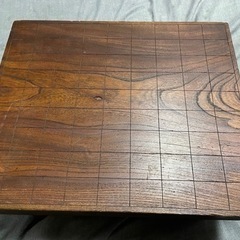 【売約済】将棋盤　骨董品　個性的で良い味が出てると思います。