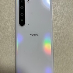極美品　AQUOS R5G 256GB オーロラホワイト　SIMフリー