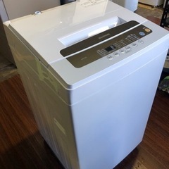 福岡市内配送設置無料　　アイリスオーヤマ 洗濯機 5kg 全自動 襟袖ボード搭載 部屋干し お急ぎコース ステンレス槽 ホワイト IAW-T501