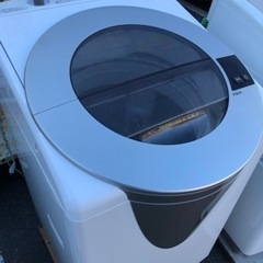 福岡市内配送設置無料　AQUA アクア AQW-LV800E(簡易乾燥機能付き洗濯機（8.0kg） シャンパンシルバー]