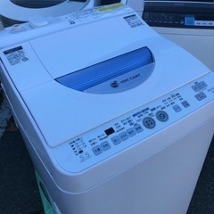 福岡市内配送設置無料　シャープ SHARP ES-TG55L-A [たて型洗濯乾燥機（5.5kg） ブルー系]