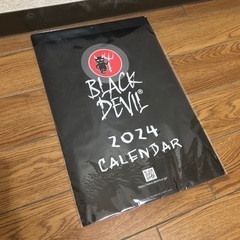 black devil 2024カレンダー 非売品 タバコ