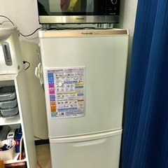 【まとめ売】Panasonic 冷蔵庫＆電子レンジ