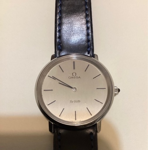 OMEGA DEVILLE メンズ手巻きビンテージ　2ベルト