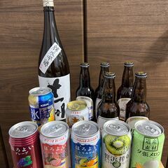 日本酒とビールなど