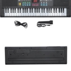 新品未使用　キーボード ピアノ 電子ピアノ 61鍵盤 16種類音...