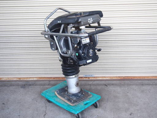 現状品 明和製作所 RTX80D タンピングランマー/タンパランマー(直結型)/転圧  SUBARU Robin 4.0 EH12 手渡し希望/自社配送可能（配送エリアについてお問い合わせください）