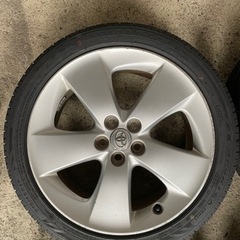 30プリウス ツーリングホイール ガンメタ塗装 バリ山 プリウス30