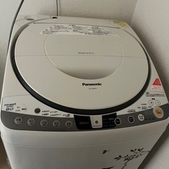Panasonic洗濯機8.0kg