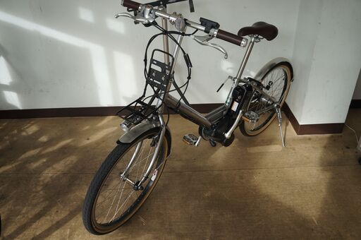 綺麗　ヤマハ　電動アシスト自転車　PA24CV　PAS　CITY-V　走行少