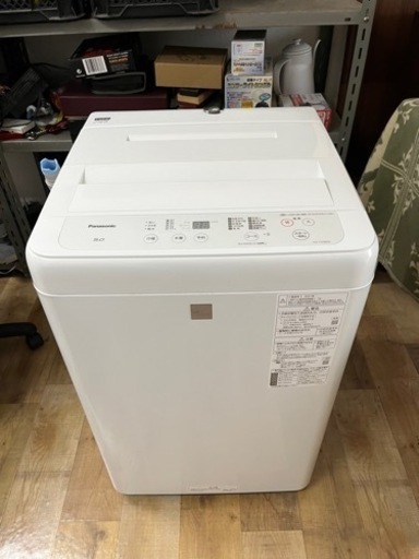 激安✨Panasonic 洗濯機　2021年製　5kg
